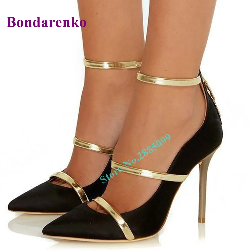Pointy Toe Straps Hollow Pumps Ankle Back Zipper Thin High Heel Shallow Pump Women Wedding Shoe Spring Party Dress Shoe Designer
Pointy Toe Straps Hollow Pumps Ankle Back Zipper Thin High Heel Shallow Pump Women Wedding Shoe Spring Party Dress Shoe Designer