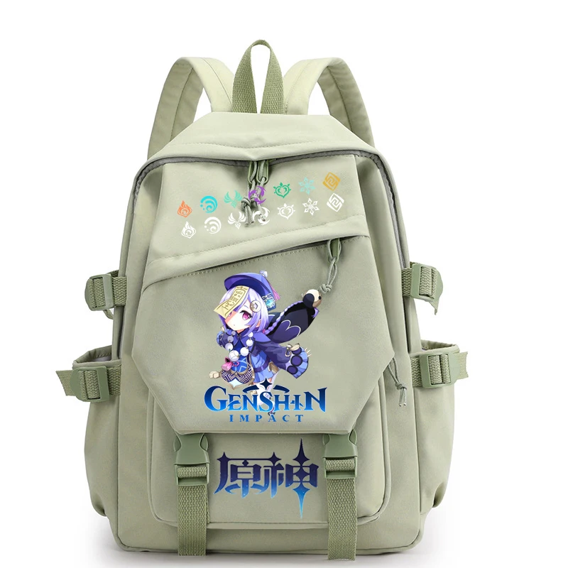 Genshin Impact Yuanshen nylon vattentät skolväska söt bärbar ryggsäck för bärbar dator
Genshin Impact Yuanshen nylon vattentät skolväska söt bärbar ryggsäck för bärbar dator