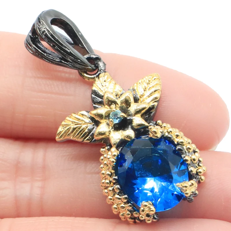 Buy 3 get 1 free 38x18mm Unique Vinitage 6.2g Flowers Aquamarine Paris Blue Topaz Tanzanite Cool Black Gold Hiphop Silver Penda
Buy 3 get 1 free 38x18mm Unique Vinitage 6.2g Flowers Aquamarine Paris Blue Topaz Tanzanite Cool Black Gold Hiphop Silver Penda