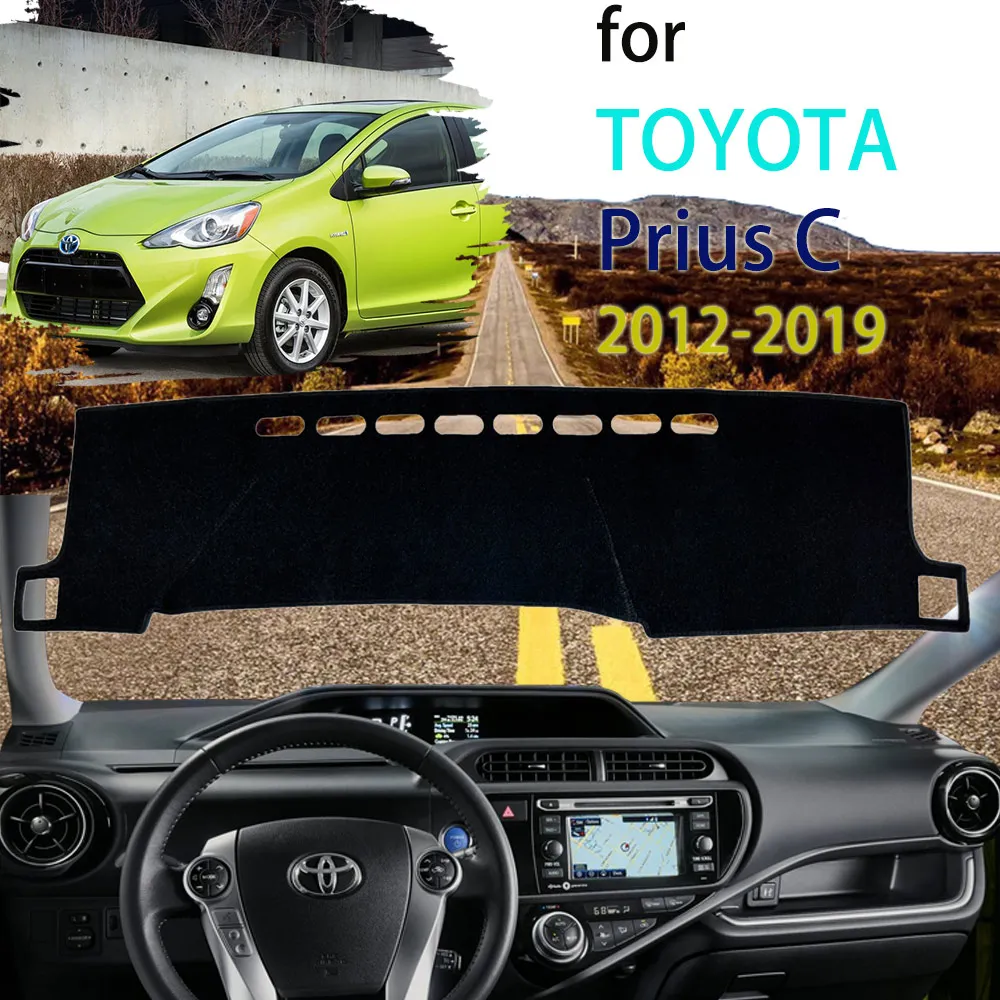 Dashboard Center Console Cover Dash Mat Sunshield Carpet Avoid Light Sun Visor Parasol for Toyota Prius C Aqua NHP10 2012-2019
Dashboard Center Console Cover Dash Mat Sunshield Carpet Avoid Light Sun Visor Parasol for Toyota Prius C Aqua NHP10 2012-2019