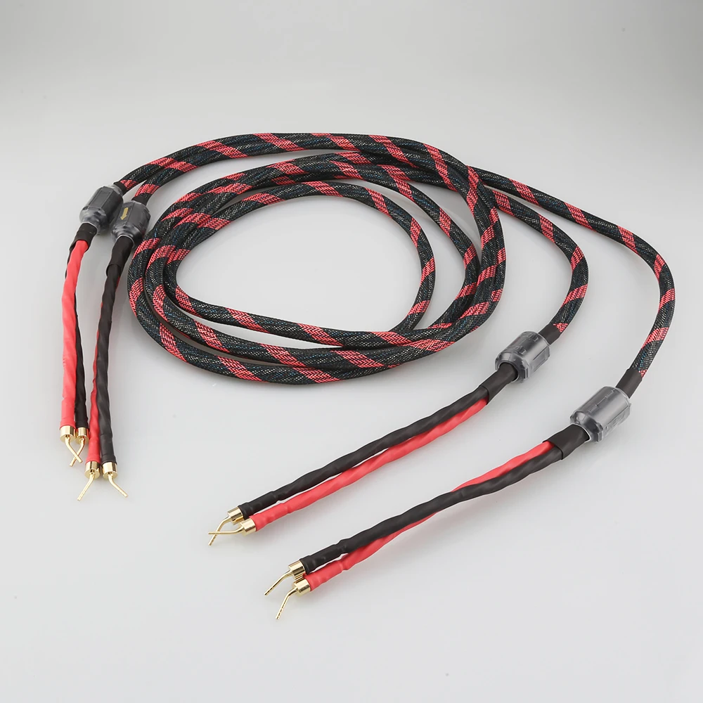 High Quality Pair Western Electric R-Copper 2mm pin banana to 2mm pin banana Audio Speaker Cable
High Quality Pair Western Electric R-Copper 2mm pin banana to 2mm pin banana Audio Speaker Cable