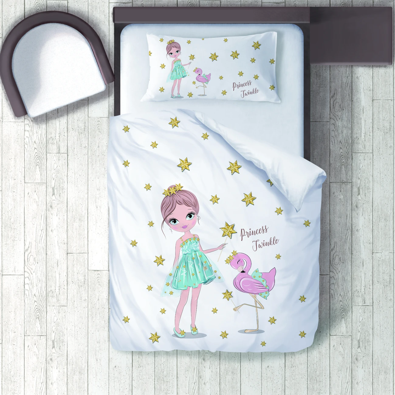 Duvet Cover Set Bedding Set Pillow Case for Baby and Kids Room 3D Printed White Princess Swinkle Model 229
Duvet Cover Set Bedding Set Pillow Case for Baby and Kids Room 3D Printed White Princess Swinkle Model 229