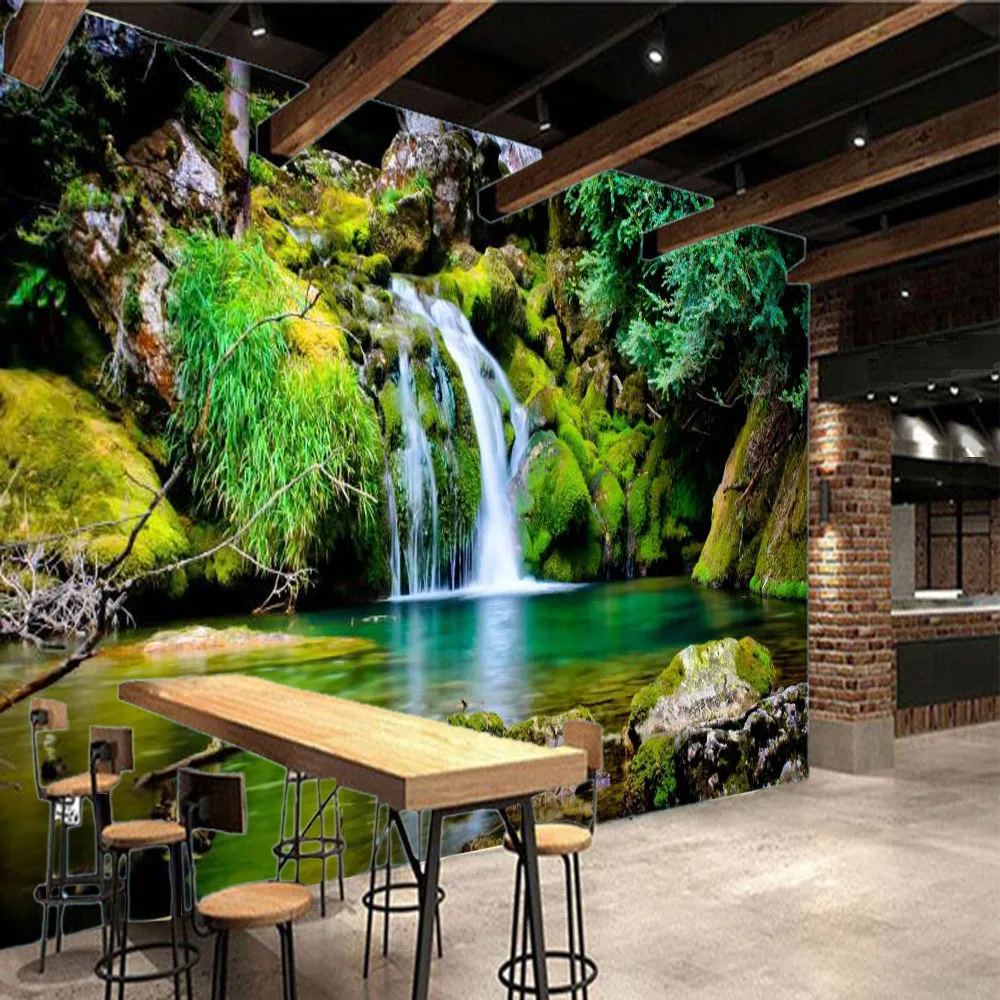 5 Model 3D Photo Wallpapers Mountain Stream Pool Mural Waterproof European Courtyard Flower Wall Painting Living Room Decoration
5 Model 3D Photo Wallpapers Mountain Stream Pool Mural Waterproof European Courtyard Flower Wall Painting Living Room Decoration