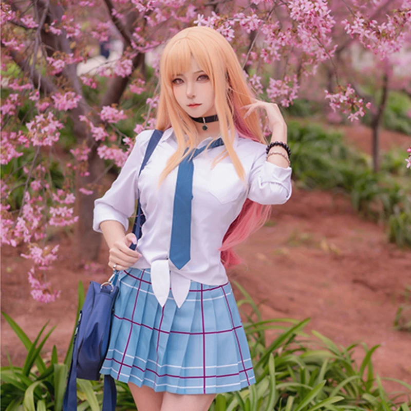 My Dress-Up Darling Marin Kitagawa Cosplay Costume Girl JK School Uniform Women Plaid Skirt Outfits Halloween Sailor Suits Wig
My Dress-Up Darling Marin Kitagawa Cosplay Costume Girl JK School Uniform Women Plaid Skirt Outfits Halloween Sailor Suits Wig