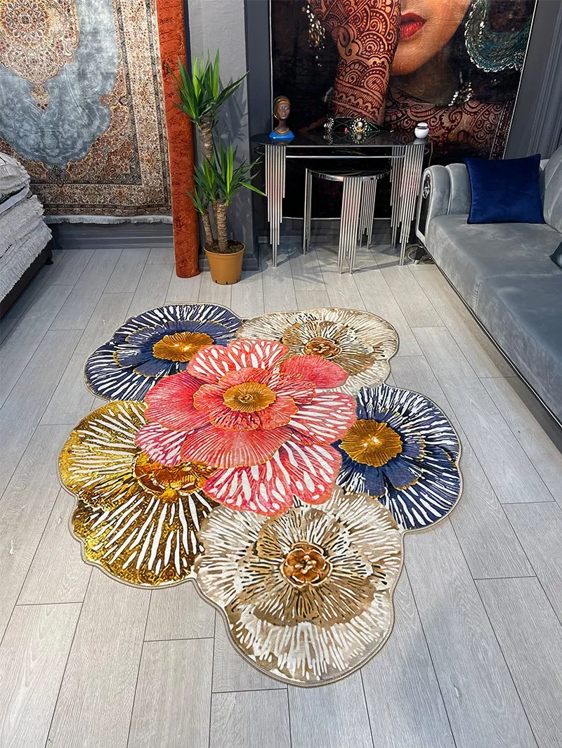 Decorative Oriental ornament floor slip-resistant table cloth soft mat nursery carpet for living room home indoor runner
Decorative Oriental ornament floor slip-resistant table cloth soft mat nursery carpet for living room home indoor runner