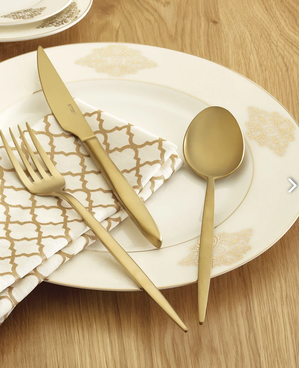 Emsan Moonglight 18 Piece Shiny Gold and Matte Gold Cutlery Set Free Shipping from TURKEY
Emsan Moonglight 18 Piece Shiny Gold and Matte Gold Cutlery Set Free Shipping from TURKEY