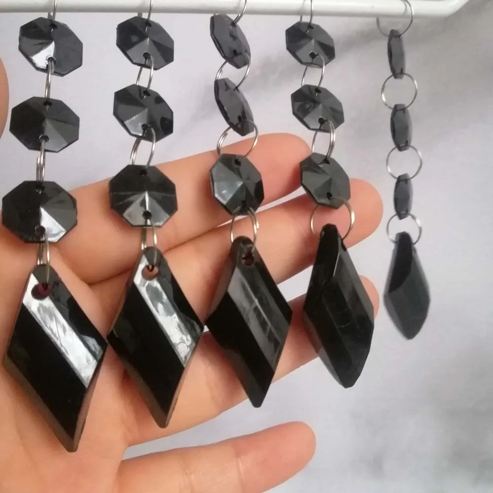 Camal 10pcs 105mm Black Buttons Pendant Acrylic Octagon Bead Garland Chandelier Hanging Home Party Curtain Wedding Centerpiece
Camal 10pcs 105mm Black Buttons Pendant Acrylic Octagon Bead Garland Chandelier Hanging Home Party Curtain Wedding Centerpiece