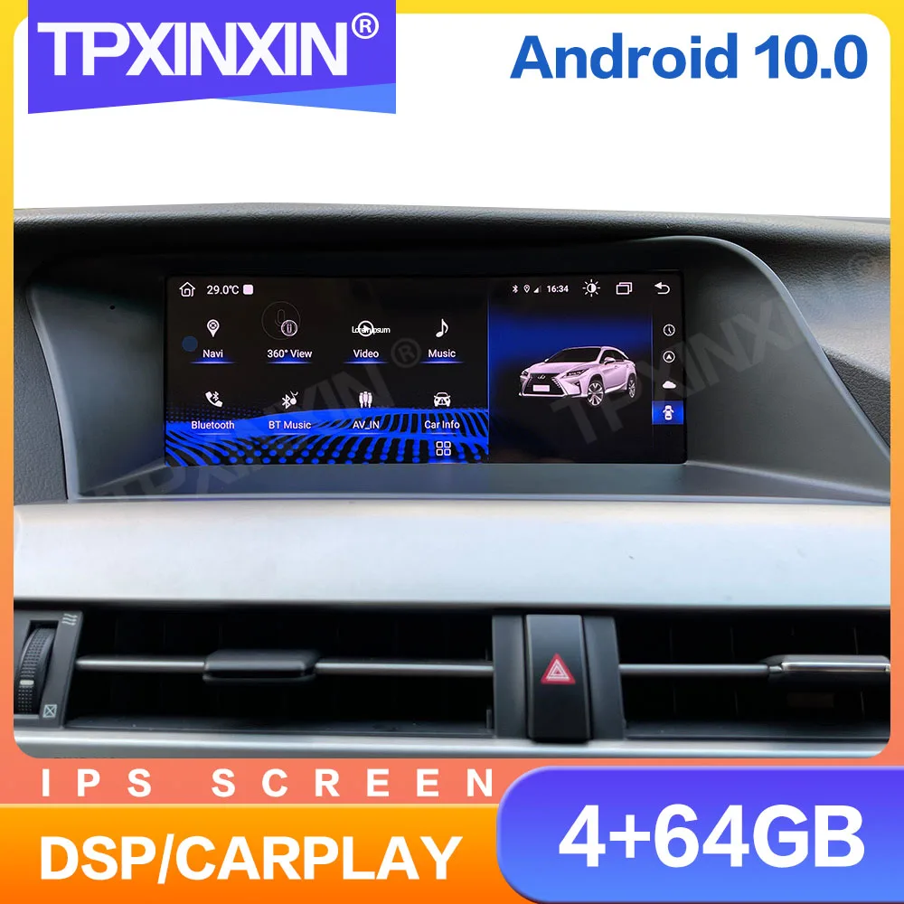 64GB Android 10 Car Radio For Lexus Rx 270 350 450 2009-2014 Multimedia AutoRadio Player Navigation Stereo GPS 2 din Accessories
64GB Android 10 Car Radio For Lexus Rx 270 350 450 2009-2014 Multimedia AutoRadio Player Navigation Stereo GPS 2 din Accessories