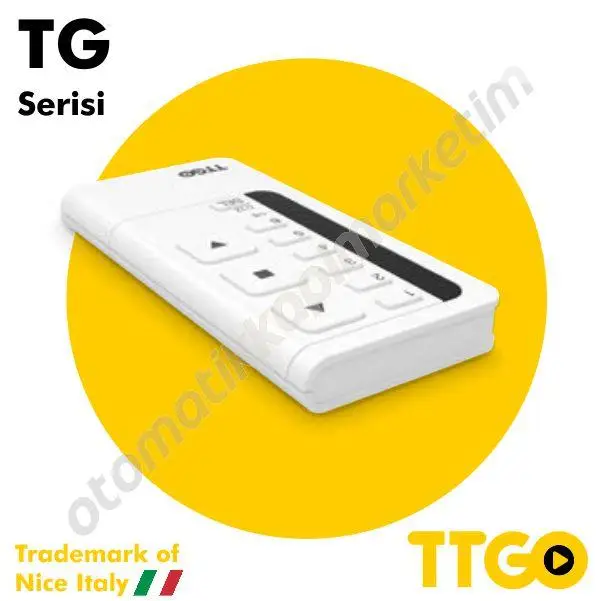 Nice TTGO Panjur kuмандасы-6 канал
Nice TTGO Panjur kuмандасы-6 канал