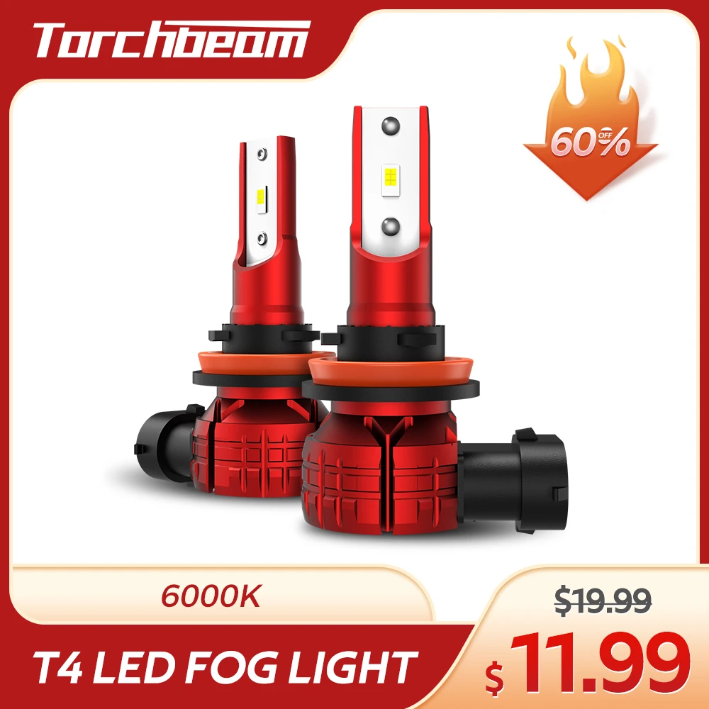 Torchbeam 9006 Fog Light 2pcs 6000K 5000Lm HB4 LED Fog Lamp Bulb CSP 12V 30W Car Light Canbus For BMW Benz Audi VW Honda Toyota
Torchbeam 9006 Fog Light 2pcs 6000K 5000Lm HB4 LED Fog Lamp Bulb CSP 12V 30W Car Light Canbus For BMW Benz Audi VW Honda Toyota