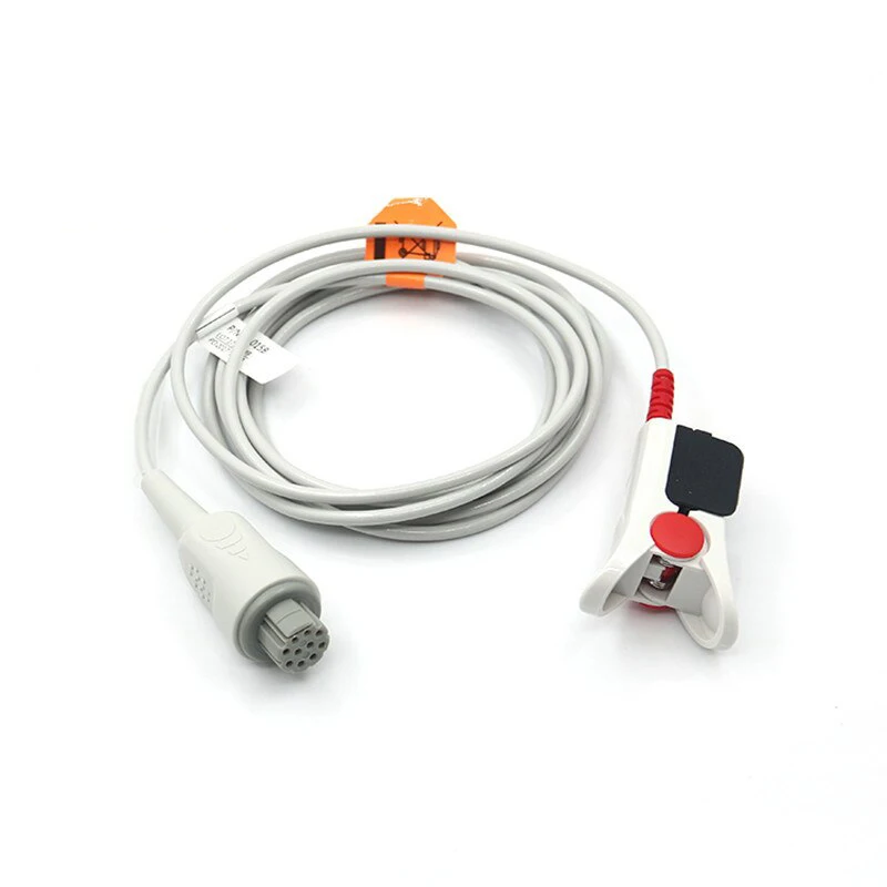 Compatible For Datex Spo2 Sensor Adult Finger Clip Round 10Pins Long Cable
Compatible For Datex Spo2 Sensor Adult Finger Clip Round 10Pins Long Cable