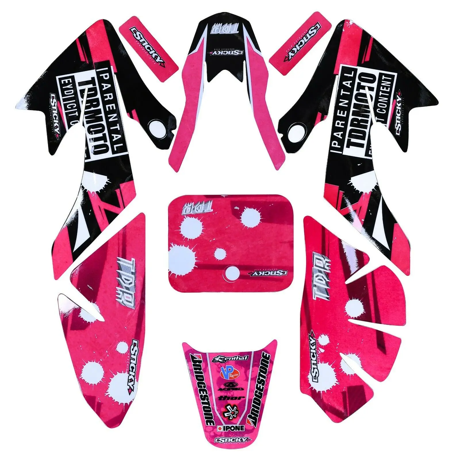 50 Series Motorcycle Ornamental Stciker Emblems & Decoration for CRF50 XR50 Plastic Fairing Body Kit Dirt Pit Bike Style
50 Series Motorcycle Ornamental Stciker Emblems & Decoration for CRF50 XR50 Plastic Fairing Body Kit Dirt Pit Bike Style