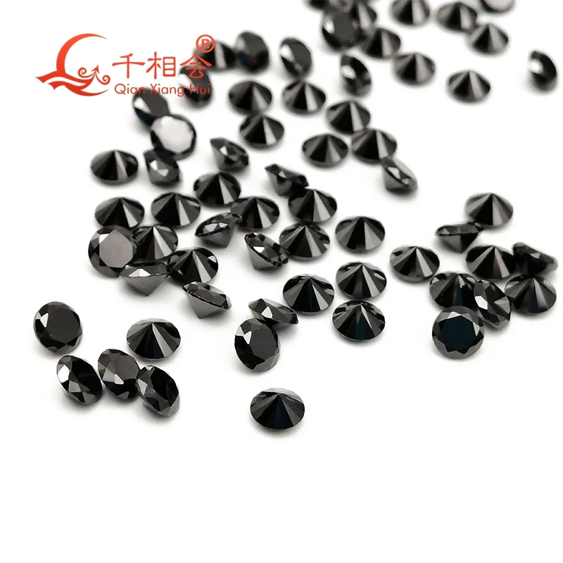 0.5ct black color 0.9mm to 3mm small melee size moissanite round shape loose stone for jewelry making
0.5ct black color 0.9mm to 3mm small melee size moissanite round shape loose stone for jewelry making