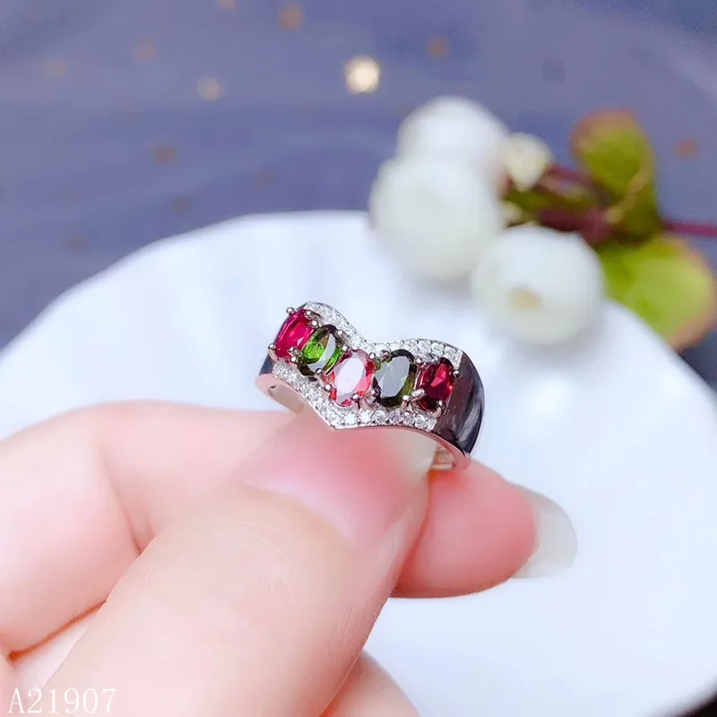 KJJEAXCMY Fine Jewelry 925 sterling silver inlaid natural tourmaline gemstone female ring support detection new
KJJEAXCMY Fine Jewelry 925 sterling silver inlaid natural tourmaline gemstone female ring support detection new