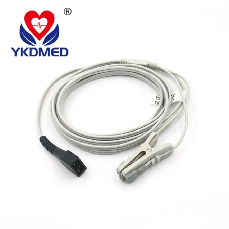 Compatible Reusable Nonin Ear Clip Spo2 Sensor Probe For Animal 7Pin 3 Meters
Compatible Reusable Nonin Ear Clip Spo2 Sensor Probe For Animal 7Pin 3 Meters