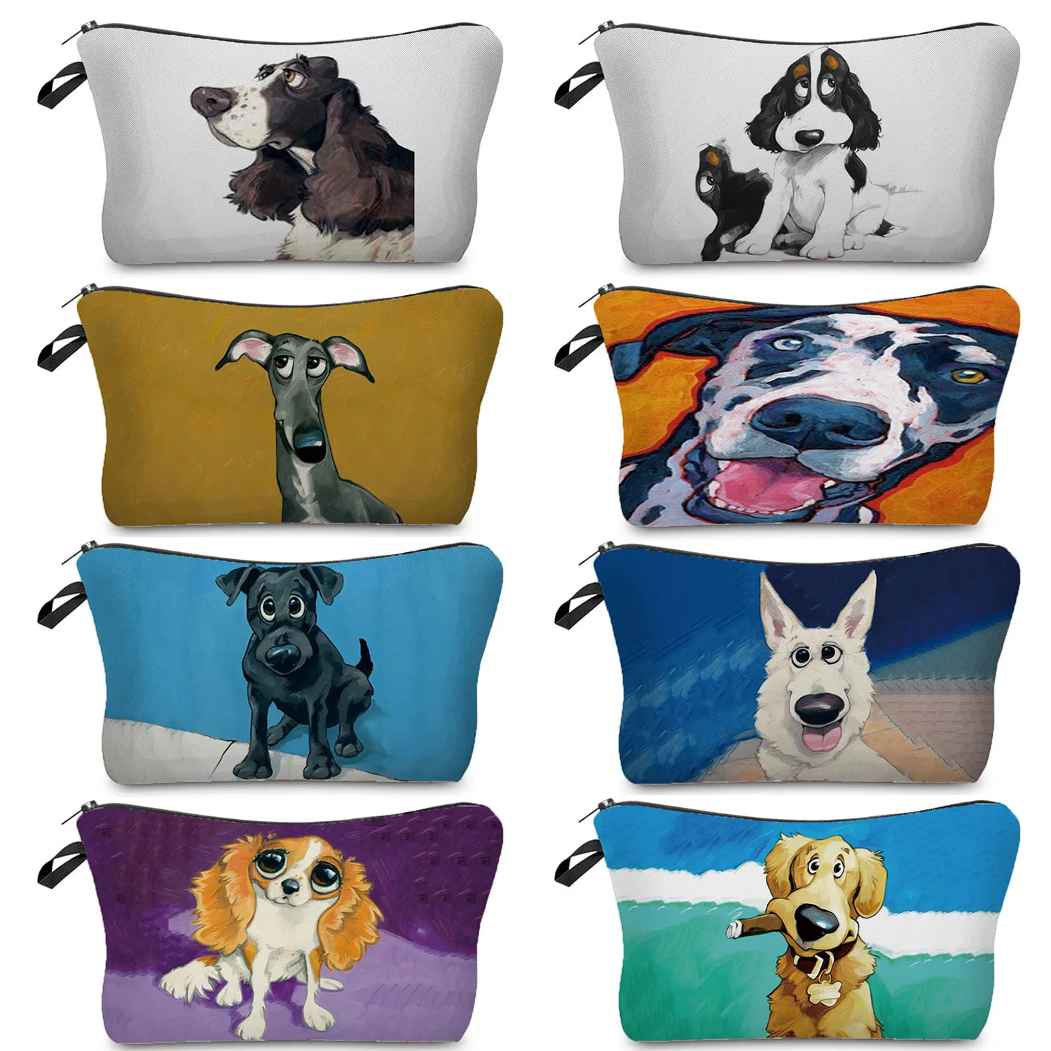 Customize Shopper Greyhound Black Dog Print Women Fashion Makeup Bag For Female Organizer For Cosmetic Bag Mini Storage Pouch
Customize Shopper Greyhound Black Dog Print Women Fashion Makeup Bag For Female Organizer For Cosmetic Bag Mini Storage Pouch