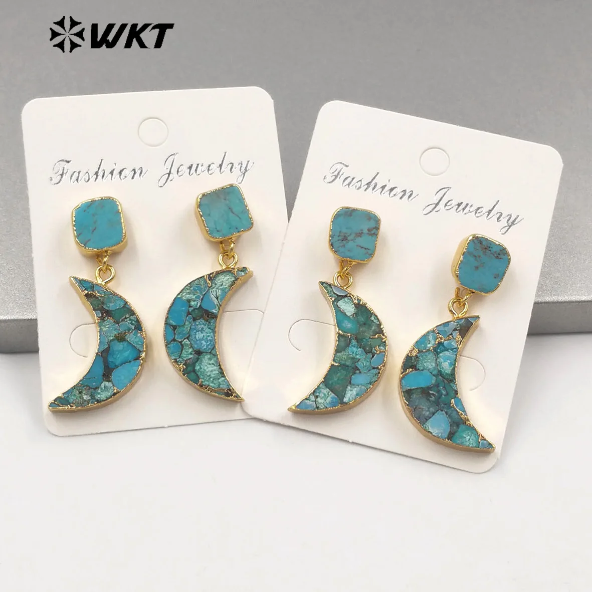 WT-E663 WKT 2025 beautiful style simple Natural Stone copper turquoise Earringsnoble Earrings Party gift Jewelry women Gift
WT-E663 WKT 2025 beautiful style simple Natural Stone copper turquoise Earringsnoble Earrings Party gift Jewelry women Gift