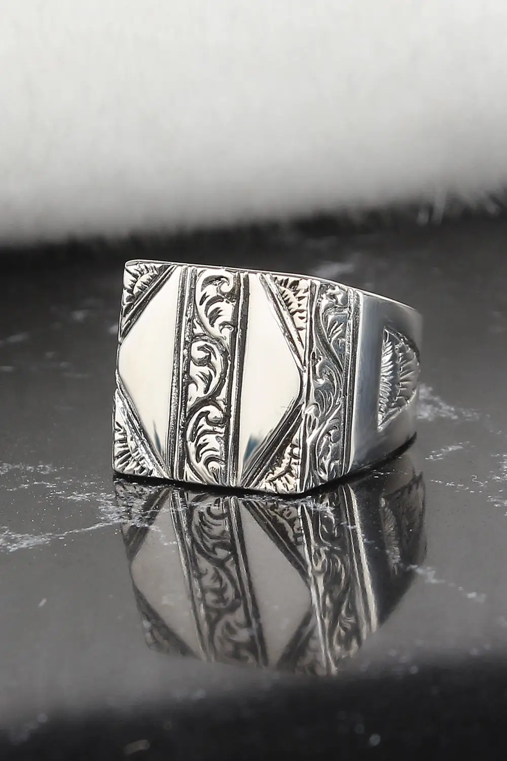925 Sterling Silver Ring for Men, Jewelry Fashion Vintage Gift Onyx Aqeq Mens Rings All Size
925 Sterling Silver Ring for Men, Jewelry Fashion Vintage Gift Onyx Aqeq Mens Rings All Size