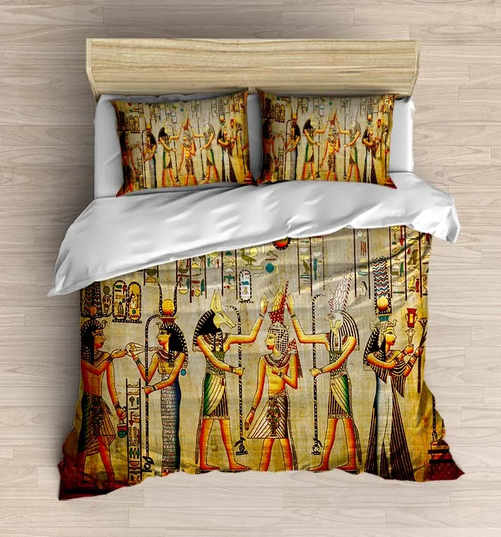 Else 4 Piece Vintage Egypt Authentic Vintage Tribal 3D Print Cotton Satin Double Duvet Cover Bedding Set Pillow Case Bed Sheet
Else 4 Piece Vintage Egypt Authentic Vintage Tribal 3D Print Cotton Satin Double Duvet Cover Bedding Set Pillow Case Bed Sheet