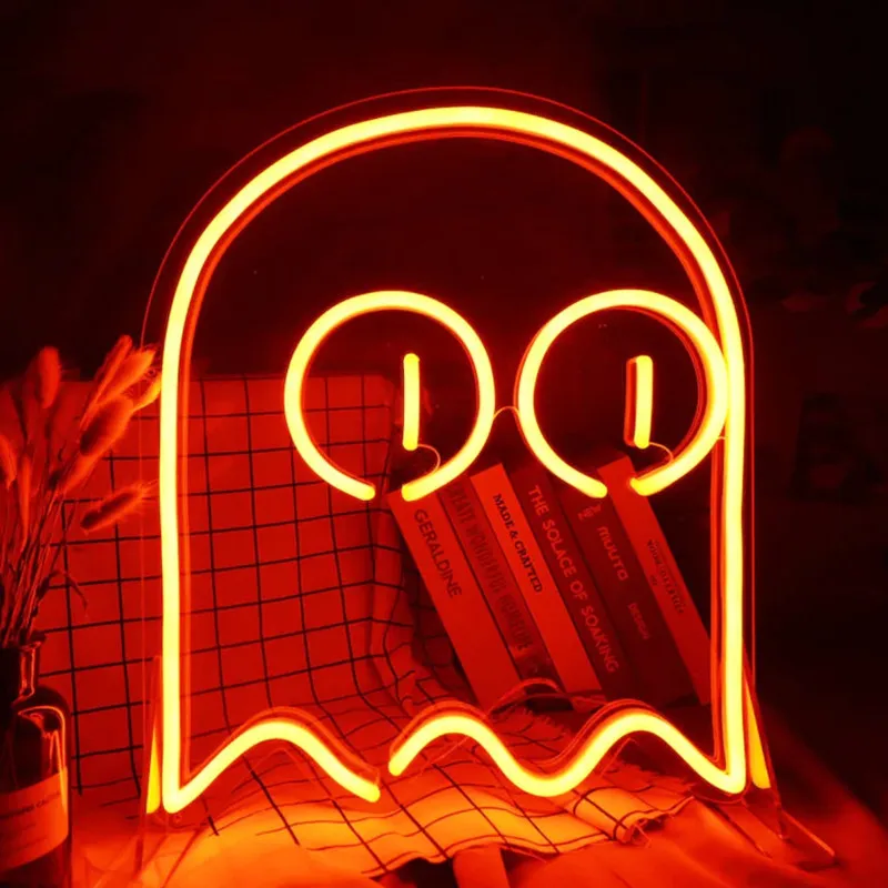 Ghost Neon Sign Custom USB Neon Light Party Neon Sign Decor Led Light Sign Room Decor Wall Decor Neon Light for Kids Room
Ghost Neon Sign Custom USB Neon Light Party Neon Sign Decor Led Light Sign Room Decor Wall Decor Neon Light for Kids Room
