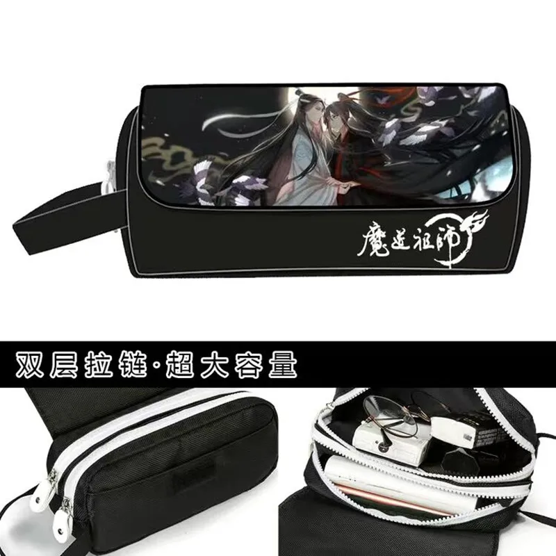 Школьные пеналы Grandmaster of Demonic Culture Mo Dao Zu Shi Lan Wangji Wei Wuxian, сумка для ручек для косплея, косметичка для хранения
Школьные пеналы Grandmaster of Demonic Culture Mo Dao Zu Shi Lan Wangji Wei Wuxian, сумка для ручек для косплея, косметичка для хранения