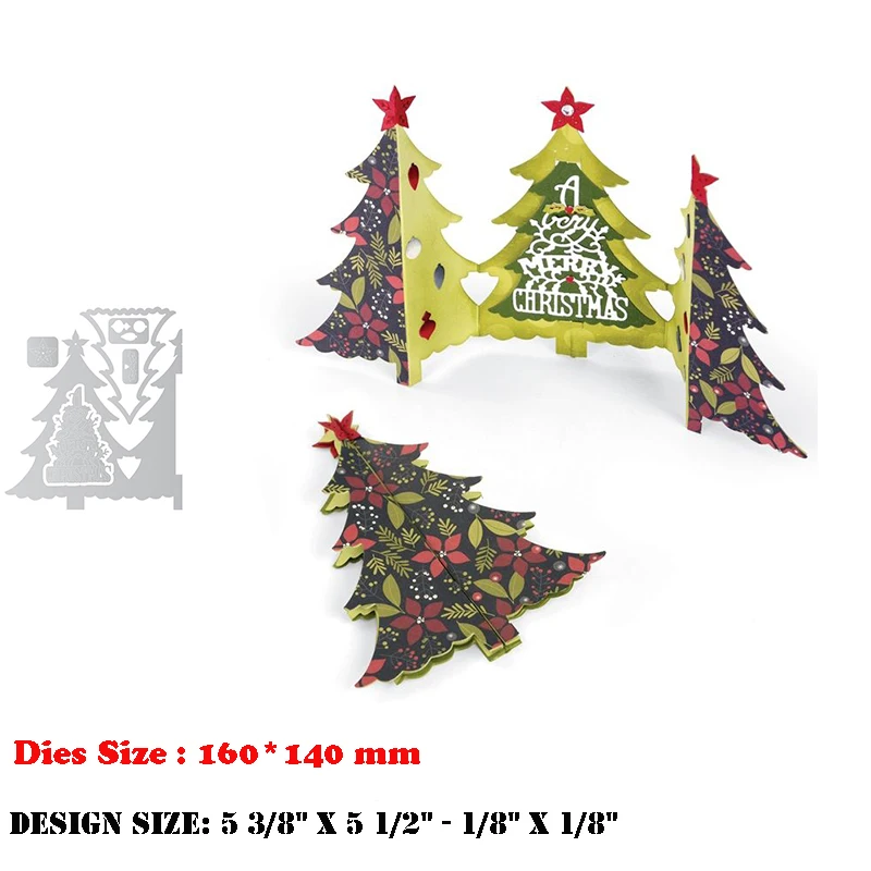 New Arrival Merry Christmas Tree Fold-a-Long Metal Cutting Dies For 2025 Scrapbooking Noel Gate-fold Stencils Frame Card Making
New Arrival Merry Christmas Tree Fold-a-Long Metal Cutting Dies For 2025 Scrapbooking Noel Gate-fold Stencils Frame Card Making