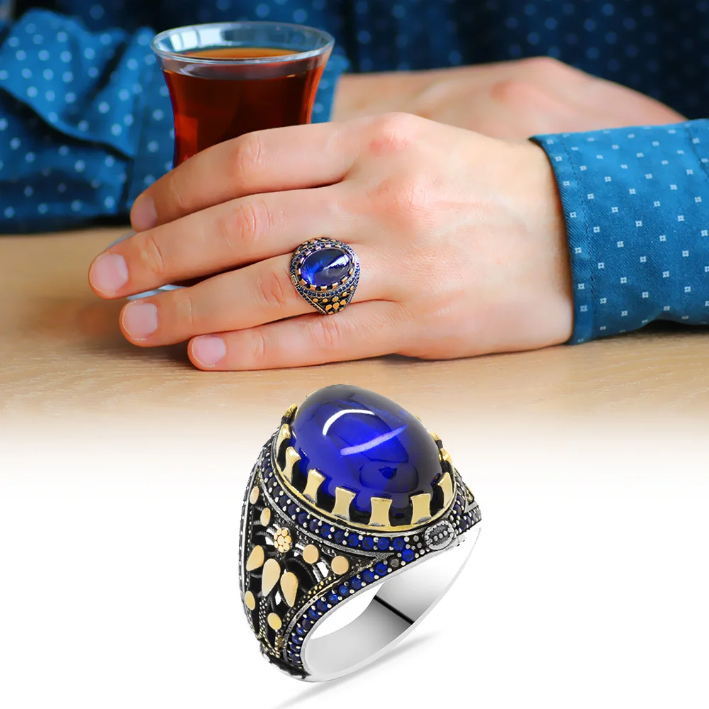 925 Sterling Silver Ring for Men Zircon Stone, Jewelry Fashion Vintage Gift Onyx Aqeq Mens Rings All Size
925 Sterling Silver Ring for Men Zircon Stone, Jewelry Fashion Vintage Gift Onyx Aqeq Mens Rings All Size