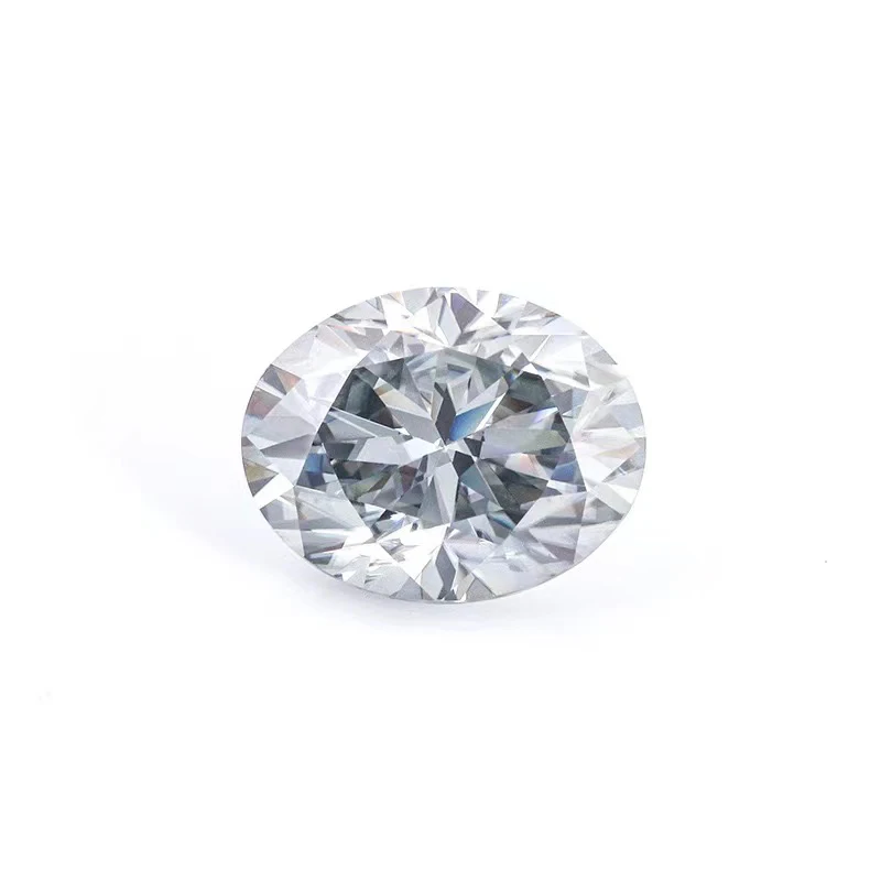 Certificated Light Gray Color Oval Cut Moissanite Loose Stone Diamond Test Pass Gra Lab Moissanite Gemstone for Diy Jewelry Ring
Certificated Light Gray Color Oval Cut Moissanite Loose Stone Diamond Test Pass Gra Lab Moissanite Gemstone for Diy Jewelry Ring