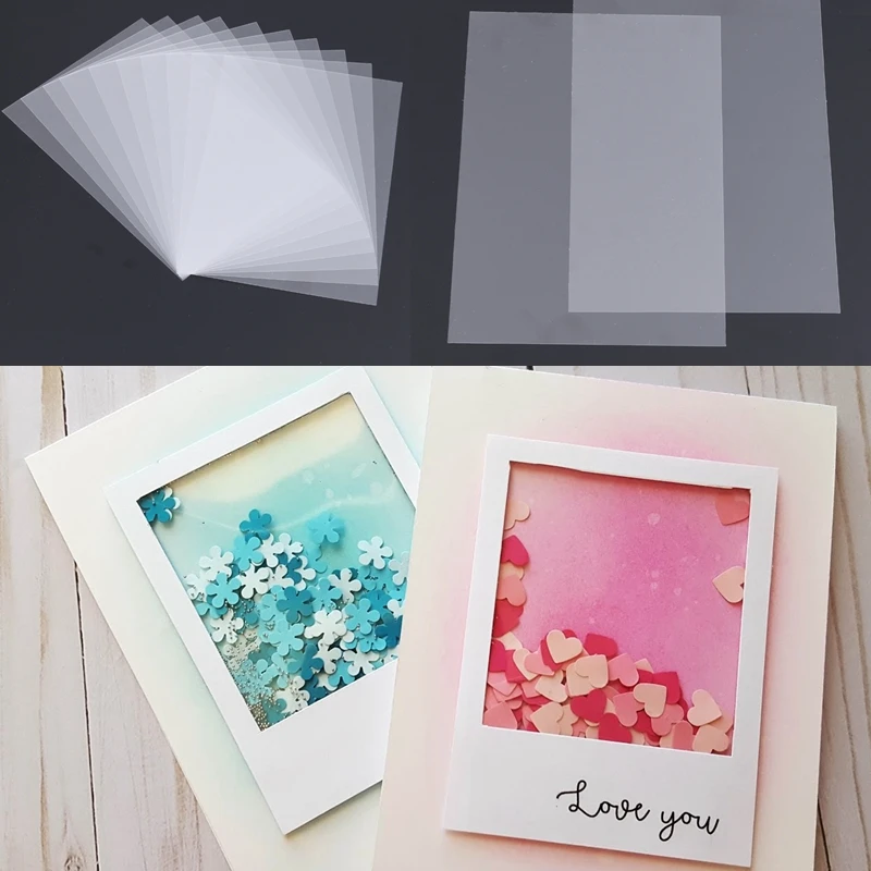 50pcs/Lot PVC Plastic Sheet For DIY Scrapbooking Handmade Shaker Cards Album Photo Frame Decorative Crafts New 2019
50pcs/Lot PVC Plastic Sheet For DIY Scrapbooking Handmade Shaker Cards Album Photo Frame Decorative Crafts New 2019