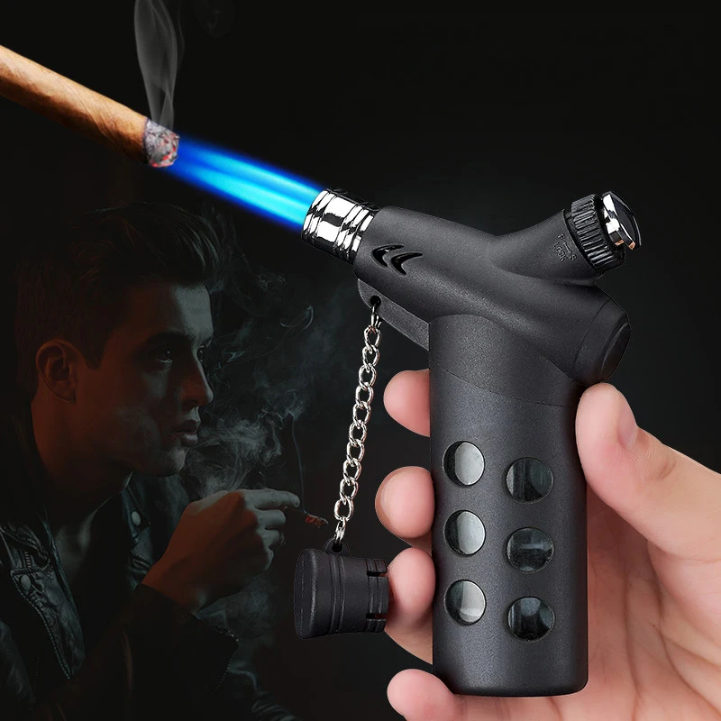 Gas Outdoor Windproof Metal Turbine Torch Large Fire Lighter Portable Kitchen Outdoor Barbecue Camping Cigar Lighter Men's Gifts
Gas Outdoor Windproof Metal Turbine Torch Large Fire Lighter Portable Kitchen Outdoor Barbecue Camping Cigar Lighter Men's Gifts