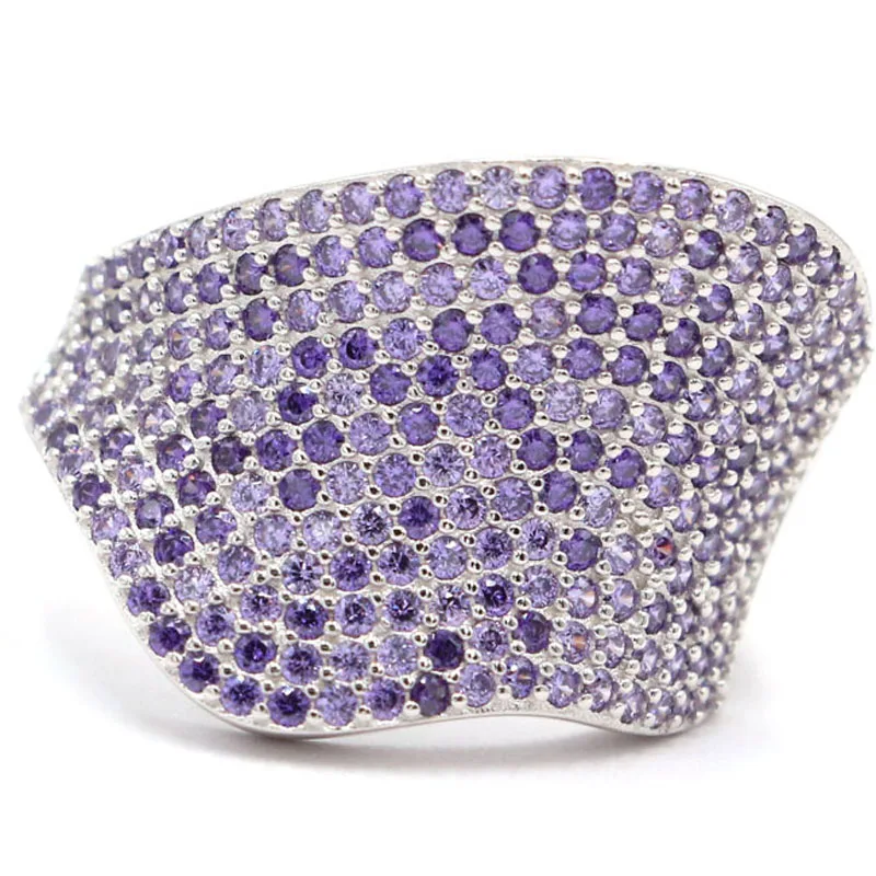 21x18mm Jazaz 5.9g Big European Design Amethyst Pink Kunzite Created White CZ Engagement Dating 925 Solid Sterling Silver Rings
21x18mm Jazaz 5.9g Big European Design Amethyst Pink Kunzite Created White CZ Engagement Dating 925 Solid Sterling Silver Rings