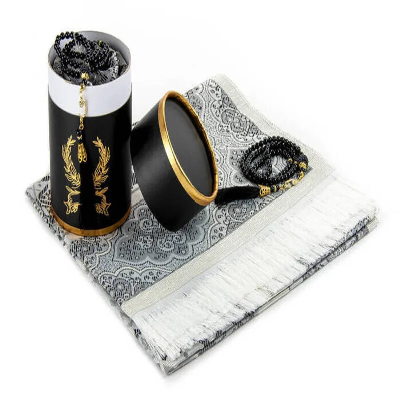 2 Pieces Muslim Prayer Rug Set Gift Cotton Mat 99 Beads 6Mm Rosary Wholesale Islamic Products Ramadan Worship Turkish Stores
2 Pieces Muslim Prayer Rug Set Gift Cotton Mat 99 Beads 6Mm Rosary Wholesale Islamic Products Ramadan Worship Turkish Stores