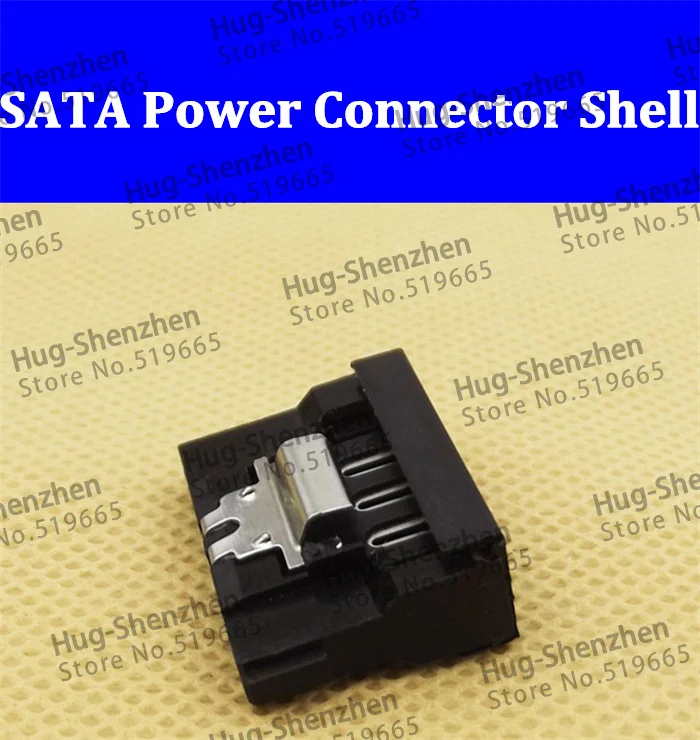 High quality 50 pcs Black SATA Pierce SATA Power Supply Terminal Connector shell with Buckle
High quality 50 pcs Black SATA Pierce SATA Power Supply Terminal Connector shell with Buckle