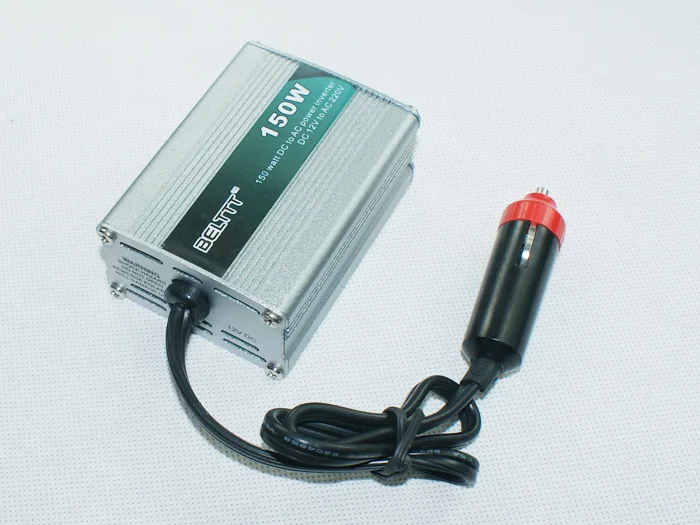 Free Shipping 12V 220V DC to AC Car Power Inverter Adapter trip 150W Wholesale travel vehicle-mounted inverter 12V to 220V
Free Shipping 12V 220V DC to AC Car Power Inverter Adapter trip 150W Wholesale travel vehicle-mounted inverter 12V to 220V