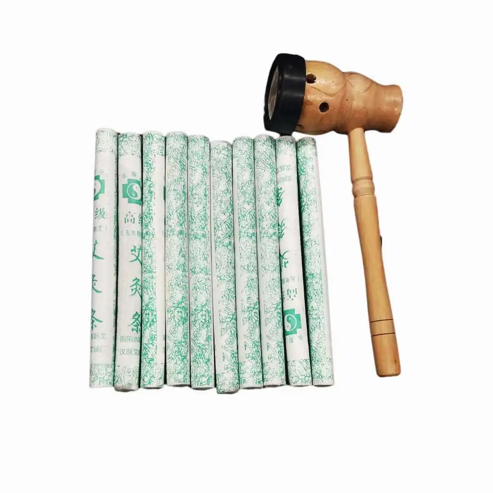 Moxibustion Moxa Box With 10 Pure Moxa Stick Rolls - Traditional Chinese Massage Therapy For Antistress & Acupuncture
Moxibustion Moxa Box With 10 Pure Moxa Stick Rolls - Traditional Chinese Massage Therapy For Antistress & Acupuncture