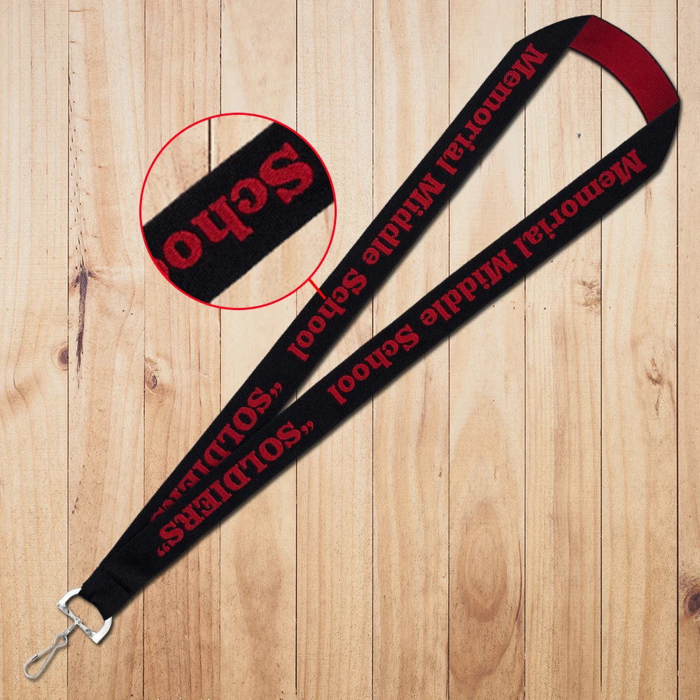 Personalized printed woven jacquard badge lanyards keychain neck strap with logo custom plastic buckle for key chains Phones
Personalized printed woven jacquard badge lanyards keychain neck strap with logo custom plastic buckle for key chains Phones