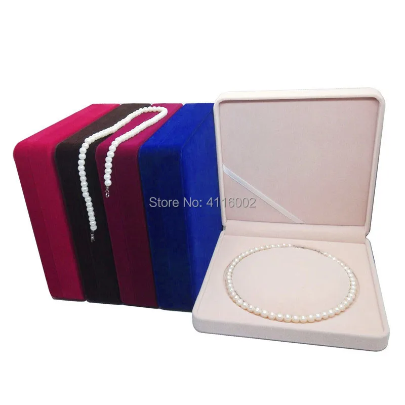20pcs Velvet Fresh Pearl Necklace Box Case Round Core Jewelry Packaging Box Storage Gift Boxes Jewelry Carrying
20pcs Velvet Fresh Pearl Necklace Box Case Round Core Jewelry Packaging Box Storage Gift Boxes Jewelry Carrying