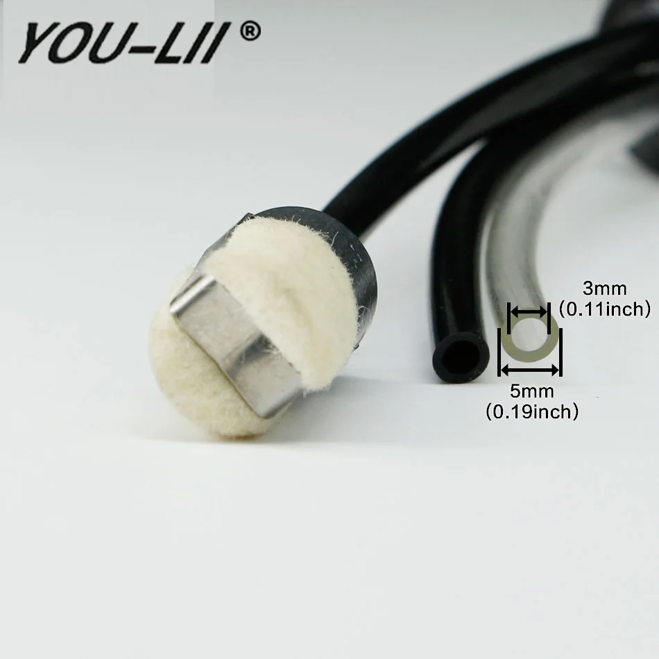 YOULII 3 Hole Fuel Gas Tank For Echo 900103 STIHL 023 Grommet Fuel Line Filter With Filter Vent Carburetor Chainsaw
YOULII 3 Hole Fuel Gas Tank For Echo 900103 STIHL 023 Grommet Fuel Line Filter With Filter Vent Carburetor Chainsaw