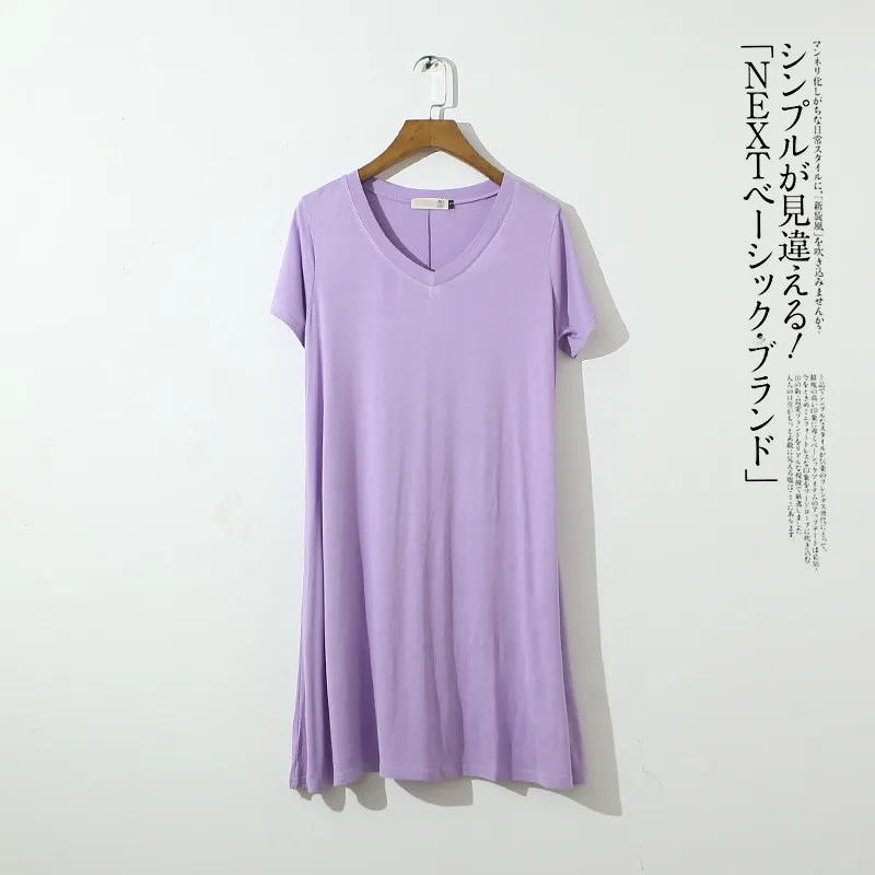 Fdfklak Loose casual nightdress women short sleeve sexy v-neck nightgown summer dress cotton nightshirt female sleepwear nighty
Fdfklak Loose casual nightdress women short sleeve sexy v-neck nightgown summer dress cotton nightshirt female sleepwear nighty