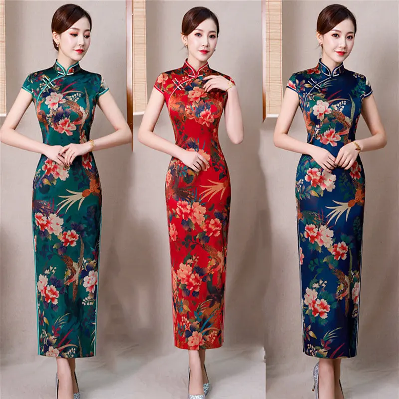 Hot Red Traditional Chinese Dress Bride Wedding Dress New Sexy Long Cheongsam Elegant Slim Summer Qipao
Hot Red Traditional Chinese Dress Bride Wedding Dress New Sexy Long Cheongsam Elegant Slim Summer Qipao
