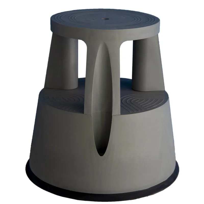 Diseno Digit Wheel Stool Made of Gray Stainless and Corrosion-Resistant Material
Diseno Digit Wheel Stool Made of Gray Stainless and Corrosion-Resistant Material