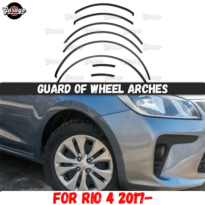 Колёсные арки для чехла для Kia Rio 4 2017-2020, удлинители, 1 комплект/8p, пластиковые защитные чехлы из АБС-пластика для отделки, Стайлинг автомобиля
Колёсные арки для чехла для Kia Rio 4 2017-2020, удлинители, 1 комплект/8p, пластиковые защитные чехлы из АБС-пластика для отделки, Стайлинг автомобиля