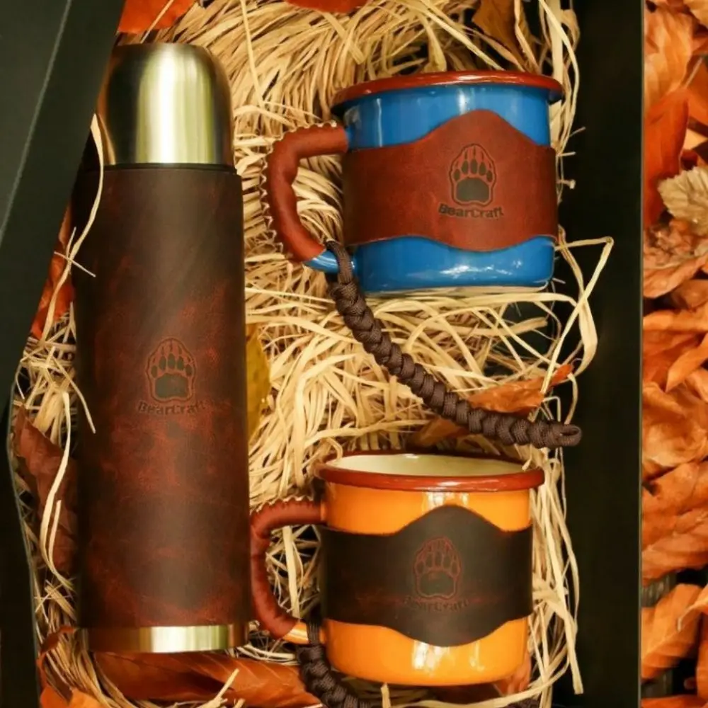 Personalized Brown Color 0.5 Liter Thermos and 2 Enamel Glasses Thermos and Tea, Coffee Accessories Tea and Coffee Set Lux Cup
Personalized Brown Color 0.5 Liter Thermos and 2 Enamel Glasses Thermos and Tea, Coffee Accessories Tea and Coffee Set Lux Cup