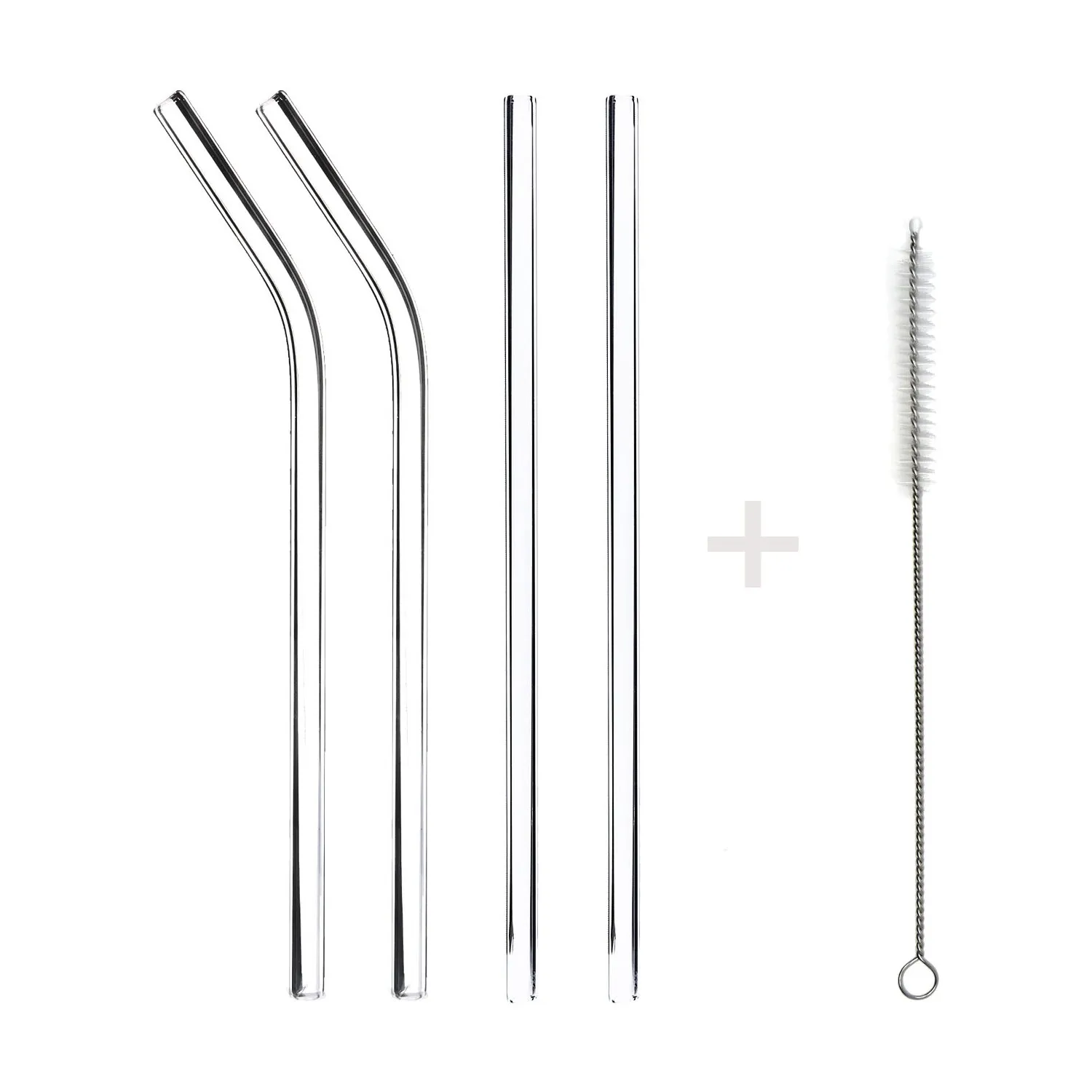 Transparent 4 Pieces Glass Straws 1200 Degree Durable Glass Straws 2x20 cm Straight 2x20 cm Oblique healthy Glass Handwork
Transparent 4 Pieces Glass Straws 1200 Degree Durable Glass Straws 2x20 cm Straight 2x20 cm Oblique healthy Glass Handwork