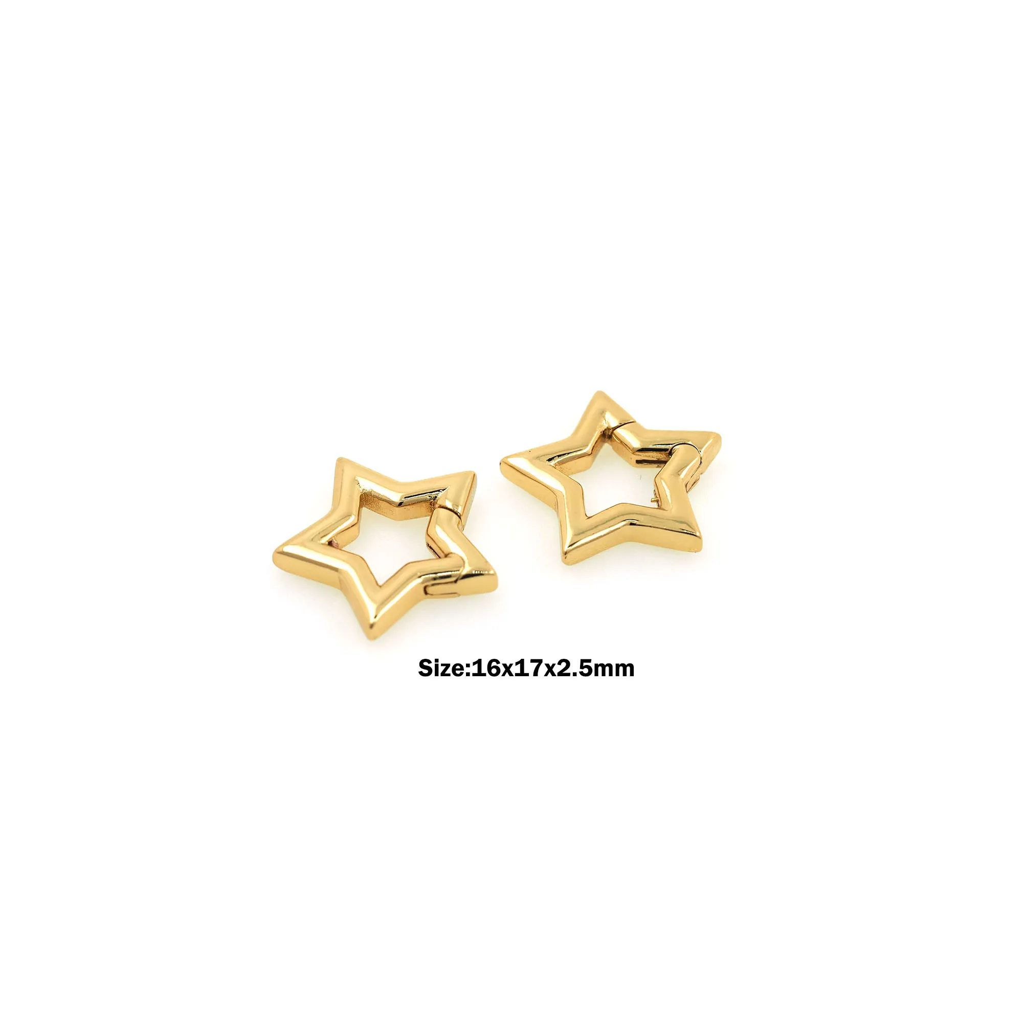 Metal Spring Door Pentagram Ring to Open Key Ring Leather Bag Belt Buckle Dog Chain Snap Buckle Star Pendant Clip Gold Fill
Metal Spring Door Pentagram Ring to Open Key Ring Leather Bag Belt Buckle Dog Chain Snap Buckle Star Pendant Clip Gold Fill