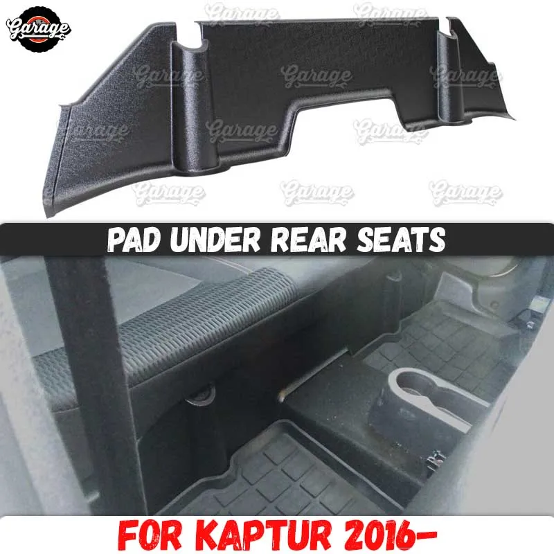 Pad under rear seats for Renault Kaptur 2016- ABS plastic trim accessories protect of carpet car styling interior molding
Pad under rear seats for Renault Kaptur 2016- ABS plastic trim accessories protect of carpet car styling interior molding