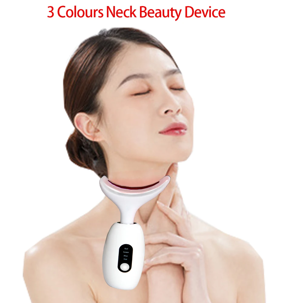 IDEAREDLIGHT Neck Face Beauty Device 3 Colors LED Photon Therapy Skin Tighten Reduce Double Chin Anti Wrinkle Remove Skin Care
IDEAREDLIGHT Neck Face Beauty Device 3 Colors LED Photon Therapy Skin Tighten Reduce Double Chin Anti Wrinkle Remove Skin Care