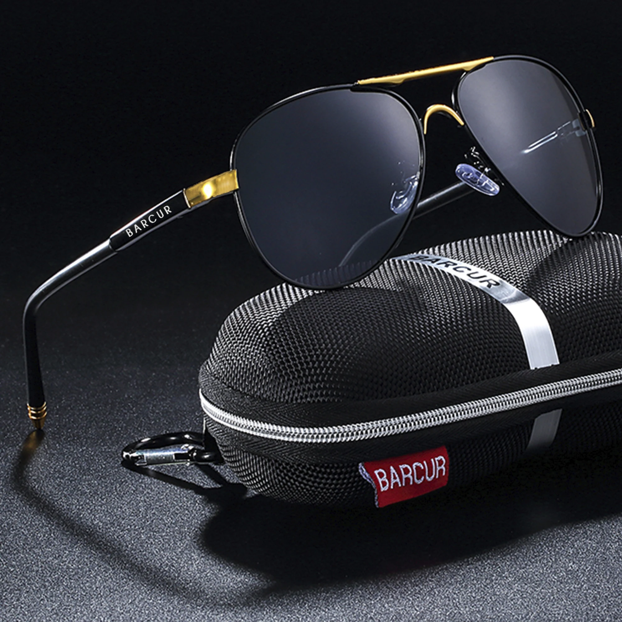 BARCUR New Polarized Sunglasses Men Women Driving Sun Glasses Male Goggle UV400 Gafas De Sol
BARCUR New Polarized Sunglasses Men Women Driving Sun Glasses Male Goggle UV400 Gafas De Sol