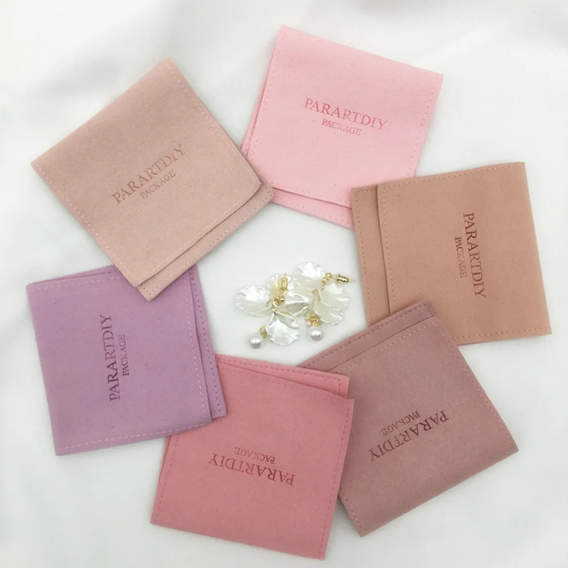 50pcs small personalize jewelry package pouch custom logo printed earrings necklace Brooch package bag pink jewellery packaging
50pcs small personalize jewelry package pouch custom logo printed earrings necklace Brooch package bag pink jewellery packaging