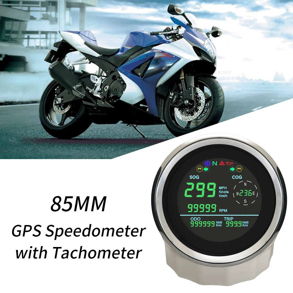 Новинка Цифровой GPS Спидометр 85 мм 0-299 км/ч миль/ч узелки GPS Спидометр ODO направление поездки BSD будильник 0-19999 ОБ/мин Тахометр ЖК
Новинка Цифровой GPS Спидометр 85 мм 0-299 км/ч миль/ч узелки GPS Спидометр ODO направление поездки BSD будильник 0-19999 ОБ/мин Тахометр ЖК